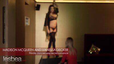 Vanessa - Madison McQueen and Vanessa Decker secret lesbian strip club affair - sexu.com - Czech Republic