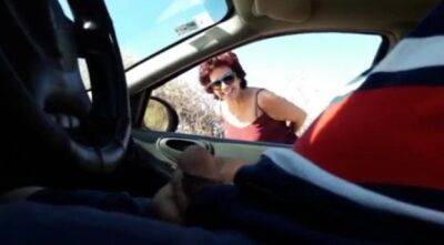 Mexican mature suck in car - sunporno.com - Mexico