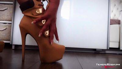 Long Foot Fetish clips at great Amateur Trampling collection - drtuber