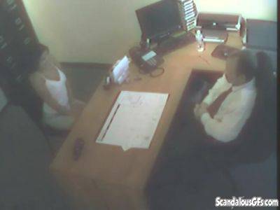 Office whore fucks the boss man at work - hotmovs.com