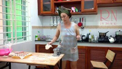 Ravioli Time! Naked Cooking A Nudist Cook At Nudist Hotel Resort. Nude Maid. Naked Hou - Regina Noir - hclips