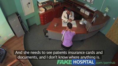 Insurer chick gets a POV reality check from fakehospital doctor - sexu.com