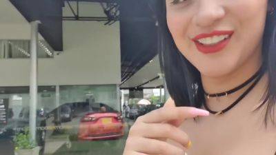 Martina Smith In Naked Test Drive At The Car Dealership - hotmovs.com