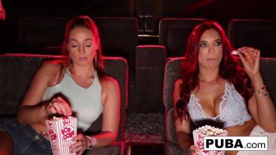 Jayden Cole - Jayden Cole, Val Dodds & Lynn Vega go wild in a dark theatre romp - sexu.com